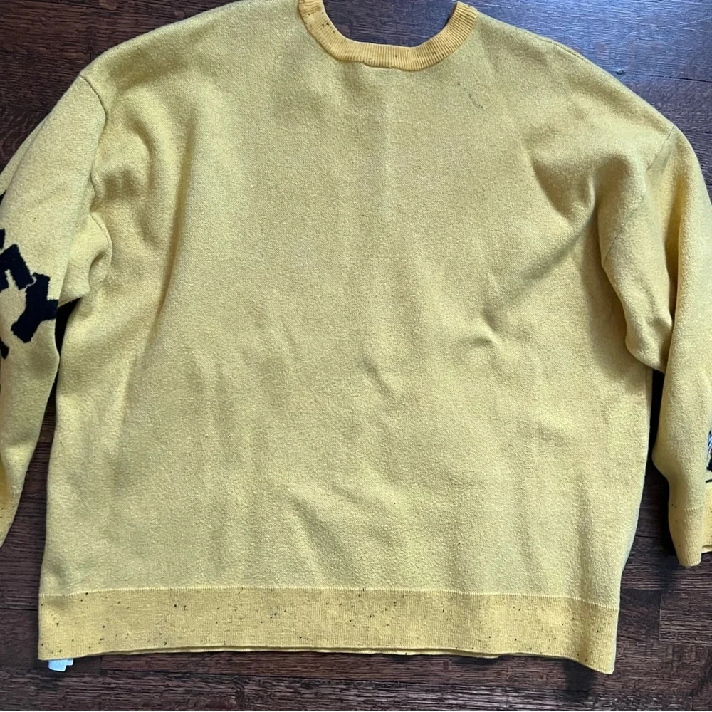 Disney size 2X yellow Mickey Mouse sweater